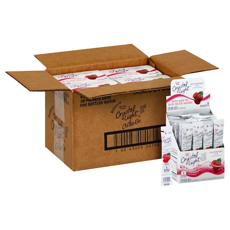 Crystal Light Crystal Light Sugar Free Raspberry On The Godrink Mix .8 oz., PK120 10043000007980